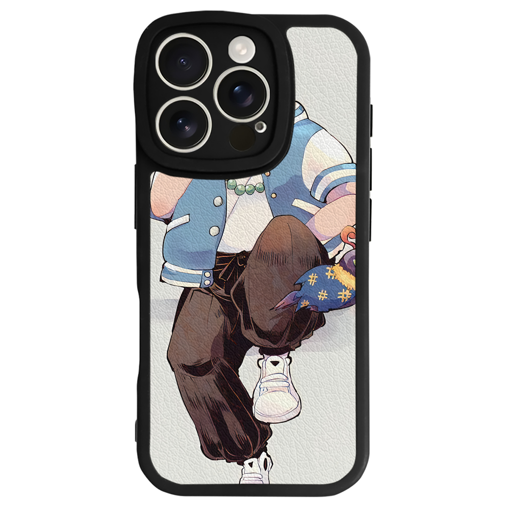 （画像用） 妖怪ウォッチ Yo-kai Watch 【iPhone 16シリーズ対応】シリコンスマホケース（レザー調） 材質：シリコン